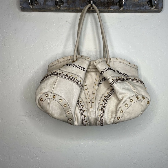 Cole Haan Village Grommet Hobo Handbag Purse - Picture 2 of 4